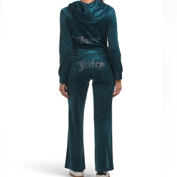 Juicy Couture Pants - Juicy Couture  NWT Women's  SEA Velour tracksuit set